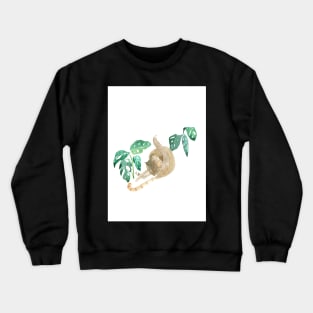 Cat and plants Crewneck Sweatshirt